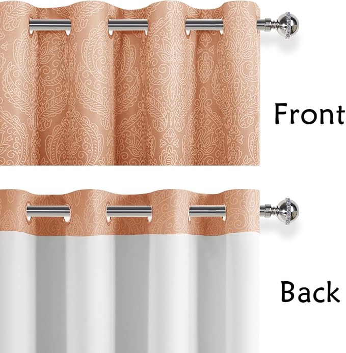 DWCN Ombre Curtains 63 inches Long - Image 4