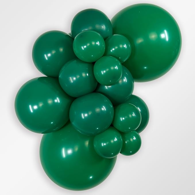 Sempertex Fashion Forest Green Balloons, 5 Inch, Graduation, Baby Shower - Image 2