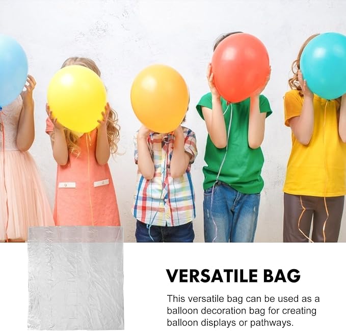 Plastic Balloon Storage Bags Balloon Organizers 5pcs Large Capacity - Image 7