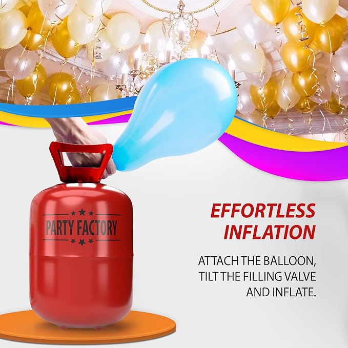 Party Factory – 3x Helium Tank - Image 6