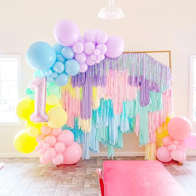 Voircoloria 66pcs Pastel Macaron Latex Party Balloons, 12inch | - Image 3