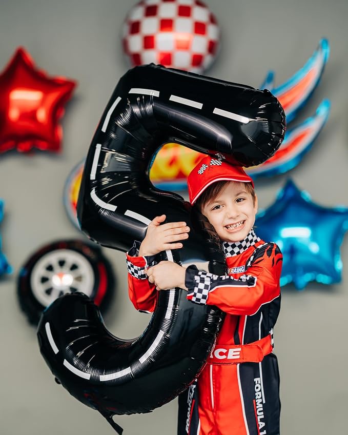 Race Car Number 7 Balloon 40 Inch - Image 9