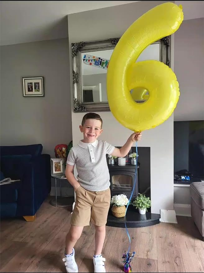 Yellow 1 Balloon - Image 8