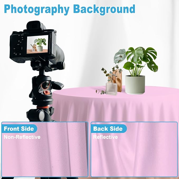 Pink Photography Backdrop for Photoshoot, 10x20 FT | Versatile Studio Photo - Image 7