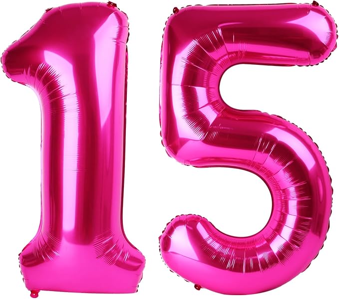 Hot Pink 15 Balloon by IWERP