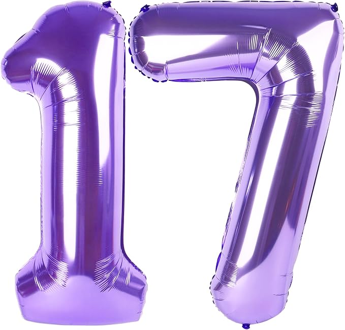 Purple 17 Balloon by IWERP