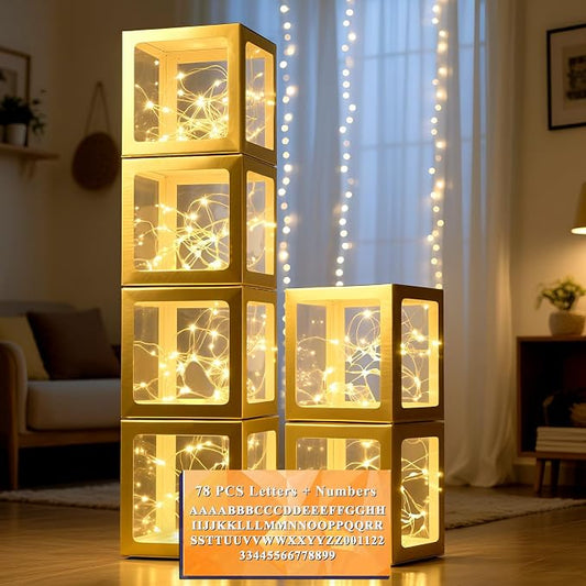 Ledido Transparent Balloon Boxes by Ledido