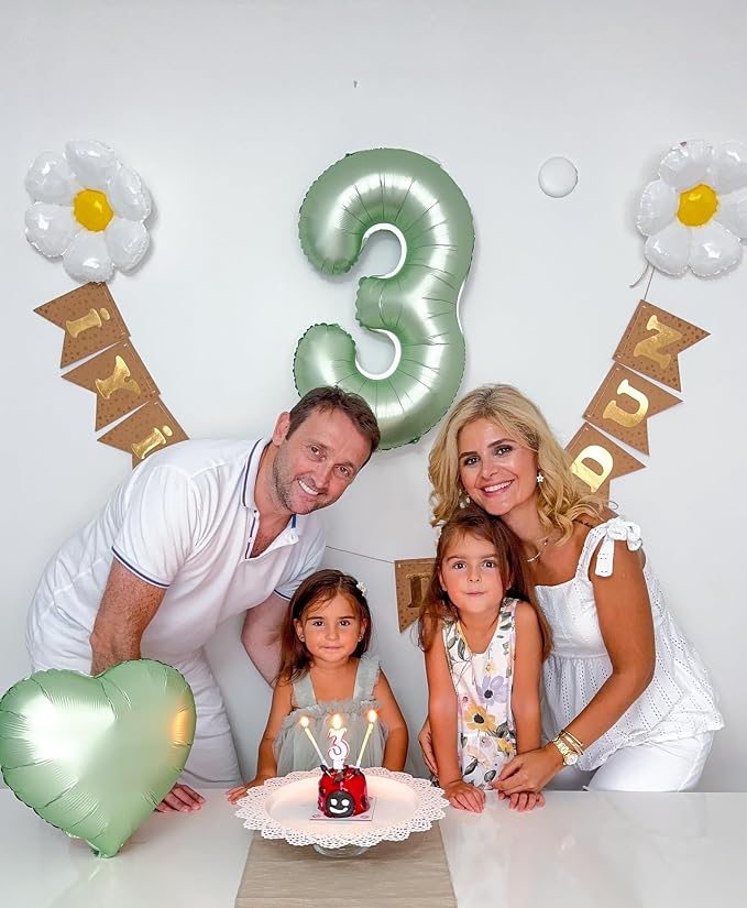 Oliver Green Number 1 Balloon 40 Inch - Image 7