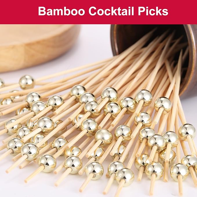 200 PCS Cocktail Picks, Fancy Toothpicks - Image 3