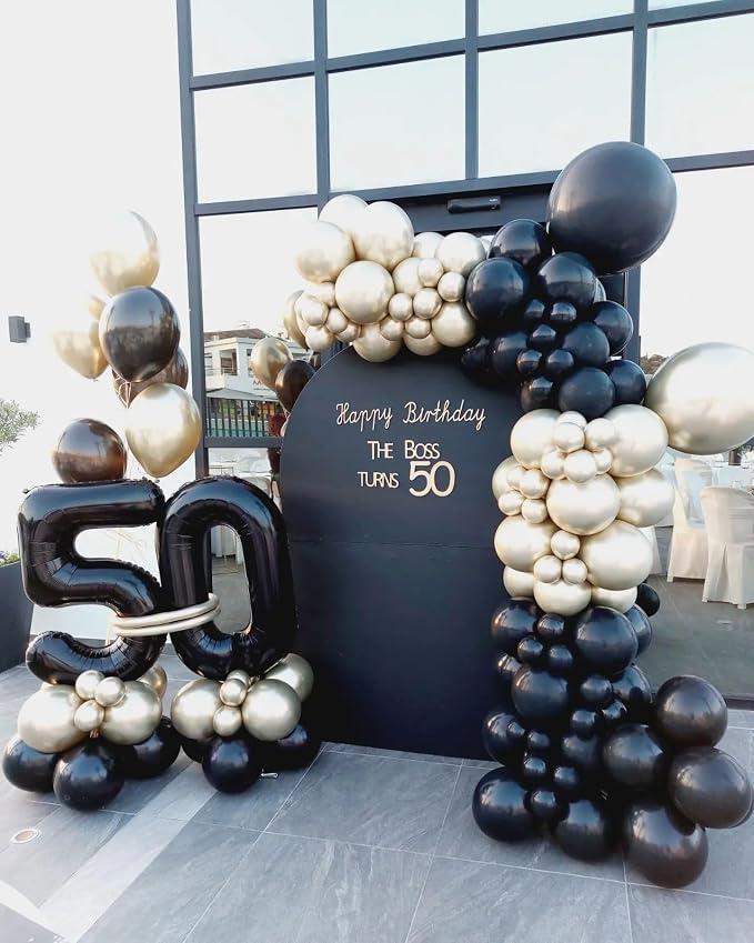 Black 40 Balloon - Image 7