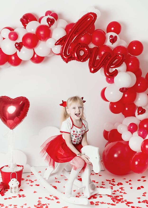 FOTIOMRG Red Balloons, 50 Pack - Image 7