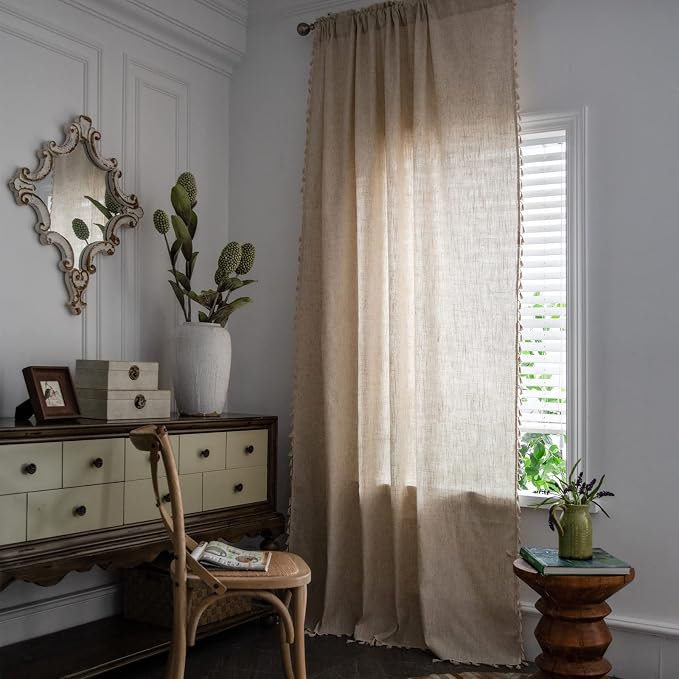 Sutuo Home Boho Curtain 96 Inches Long - Image 2