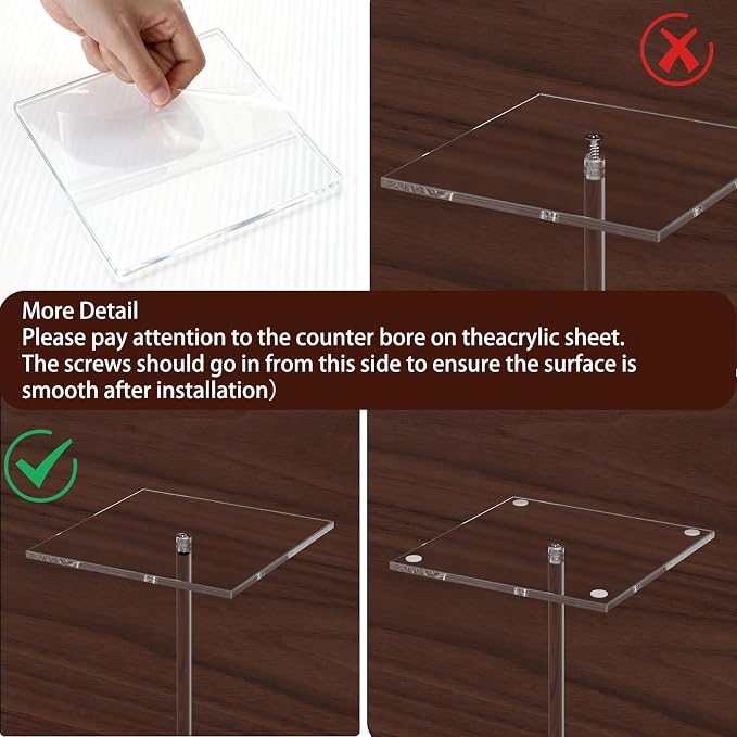 12 Pack Clear Acrylic Balloon Stand 15.75 inch Party Centerpiece Kit - Image 7