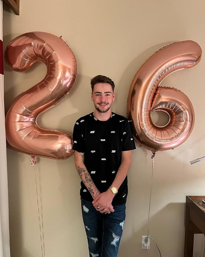 Rose Gold 6 Balloon - Image 7