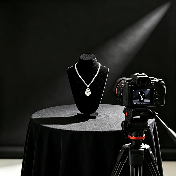 Black Photography Backdrop for Photoshoot, Fabric 10x20ft | Versatile Studio - Image 8