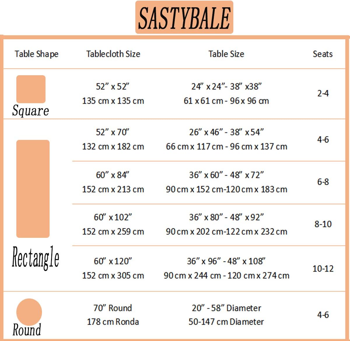 SASTYBALE Rectangle Tablecloth - 60 x 84 Inch Beige Cream Damask Table Cloth Jacquard Design Spill Proof Wrinkle Resistant Waterproof Soft Polyester Oblong Table Cover for Kitchen Parties(Ivory)