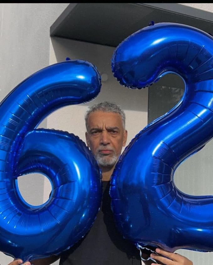 Night Blue Number 9 Balloon 40 Inch - Image 8