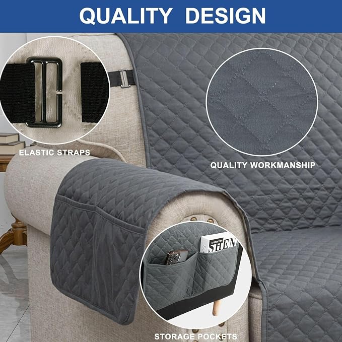 XINEAGE Loveseat Sofa Cover Waterproof Couch Covers - Image 3