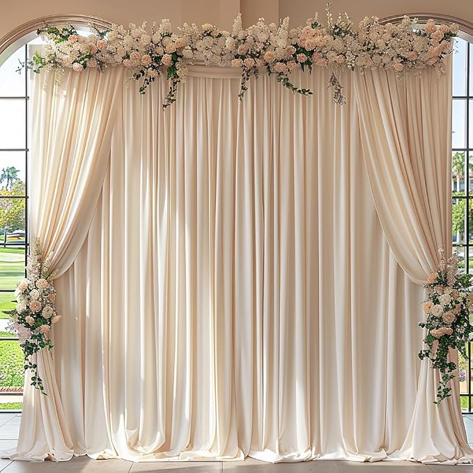 10x10ft Wrinkle Free Backdrop Curtain - Image 4