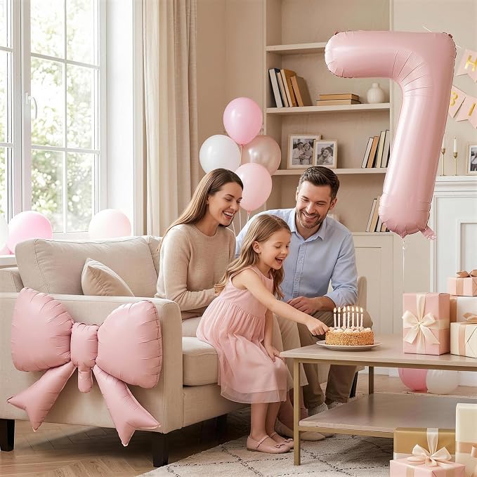 40 Inch Dusty Pink Number 5 - Image 3
