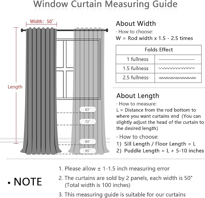 Boho Burnt Orange Curtains - Image 9
