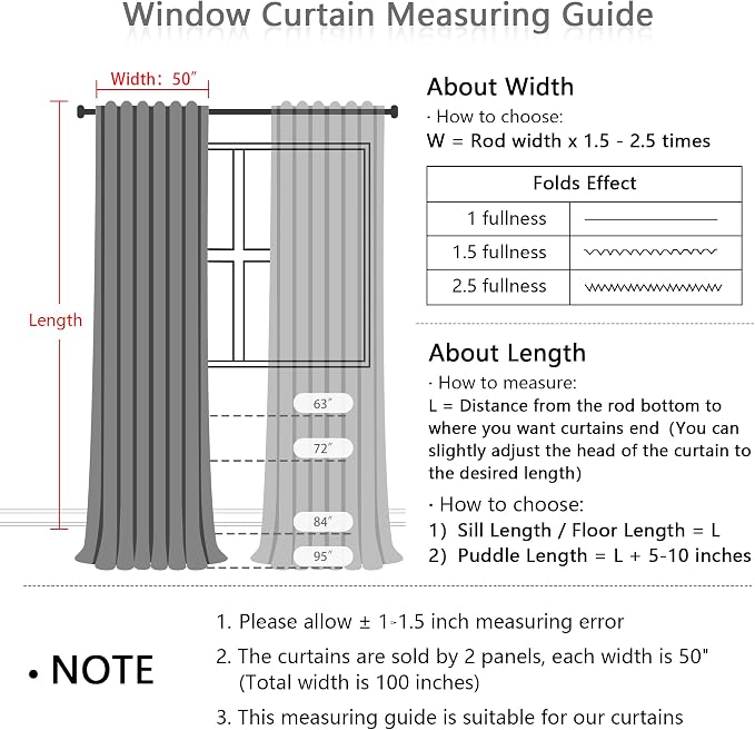 Boho Dark Grey Curtains - Image 9