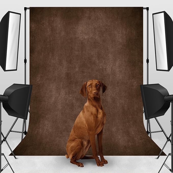 Brown Photo Backdrop Studio Abstract Texture Photography Background 8x10ft | - Image 3