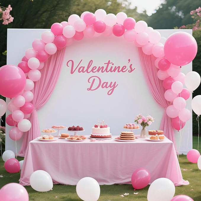 Pink Balloons Pink Birthday Decorations 10 Pack 36 inch Round Gender Reveal - Image 5