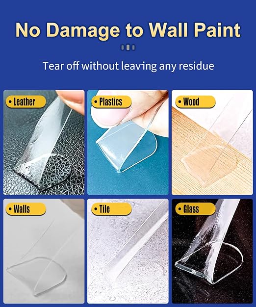 PHIXBEAR Extra Large Mounting Putty No Residue, Strong Double Sided Glue - Image 3