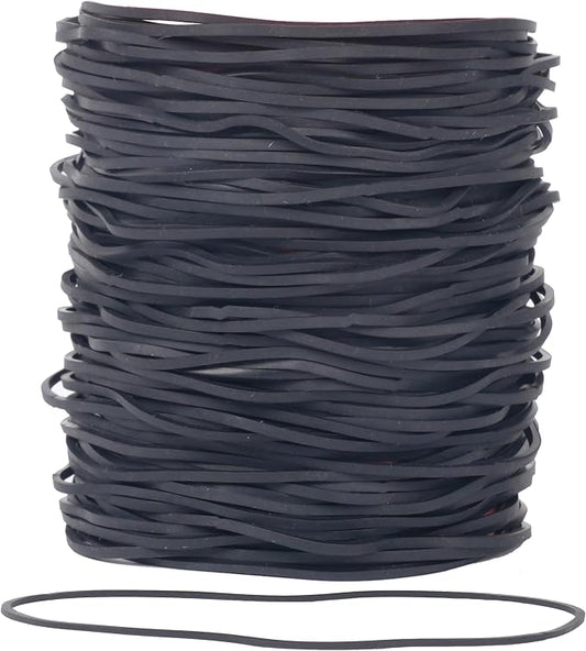 AIWOQI Rubber Bands for Balloon Arches 300Pcs 4.8inch Big Stretchy Long | Black by AIWOQI