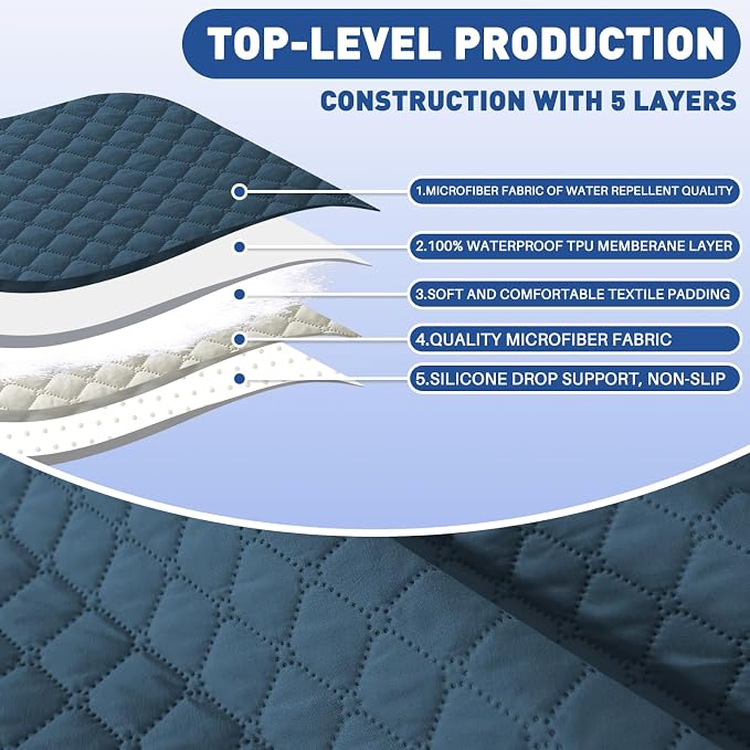 XINEAGE Waterproof XL-Sofa Sofa Cover Couch Covers - Image 7