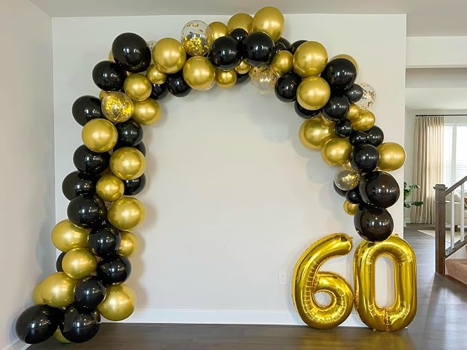 Number Balloons 26 Balloon Gold - Image 4
