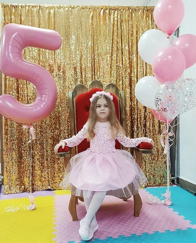 Pastel Pink 6 Balloon - Image 4