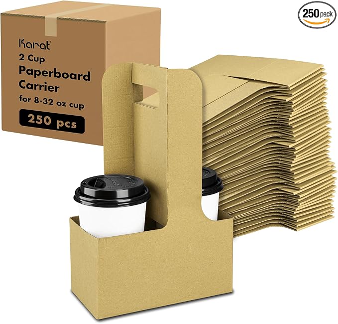 Karat Paperboard Drink Carrier by Karat