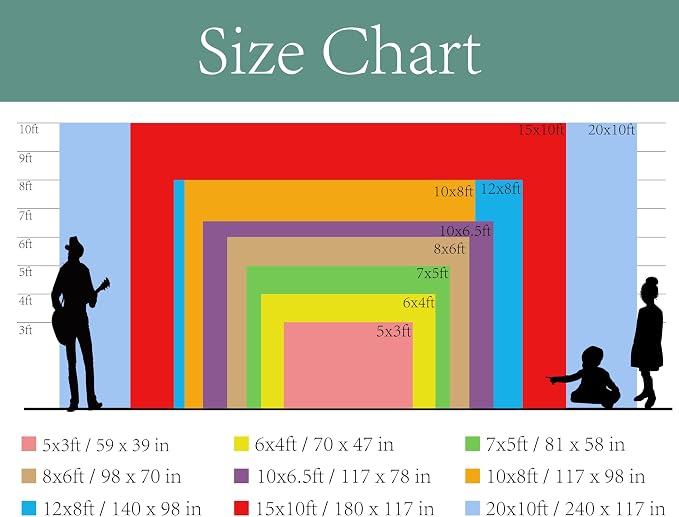 BELECO 7x7ft Fabric Custom Backdrop Picture Customized Backdrop - Image 7