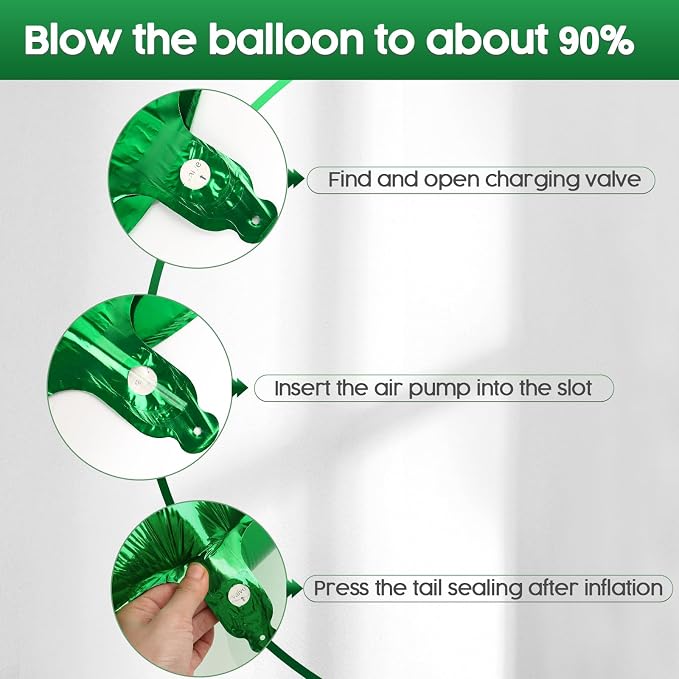 8 Balloon - Green Birthday Number Balloons, 40 Inch Decorations Men Women | - Image 6