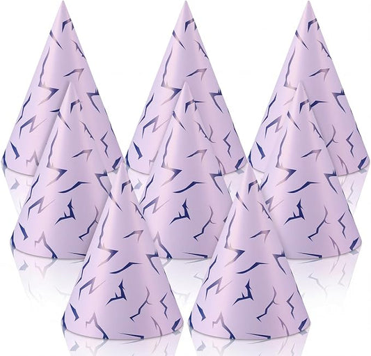 Watersay 24 Pcs Themed Party Hats Theme Cone Paper Hats by Unknown