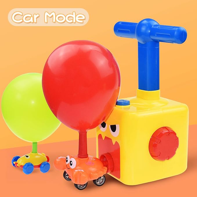 BAKAM Toddler Toys 3-4 for Boys Girls, Balloon Launcher & Powered Car Set - Image 8