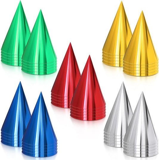Sumind 15 Pieces Colorful Birthday Party Hats Cone Hats by Sumind