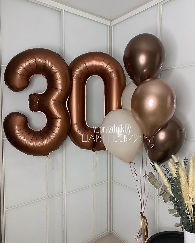 Number Balloons 40 Inch Black 9 Balloon - Image 2