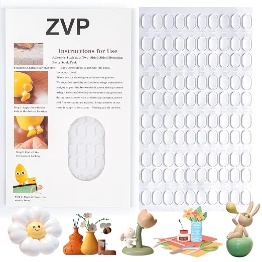 ZVP Removable Glue Dots as Balloon Tape Stickers - Image 2