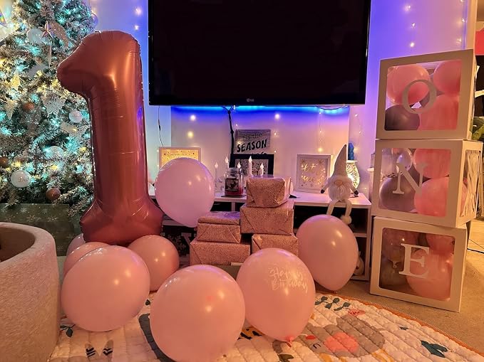 Number Balloons 10 Balloon 40 inch Pink - Image 2