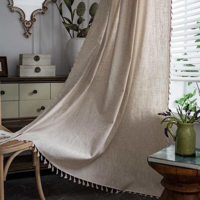 Sutuo Home Boho Curtain 96 Inches Long by SutuoHome