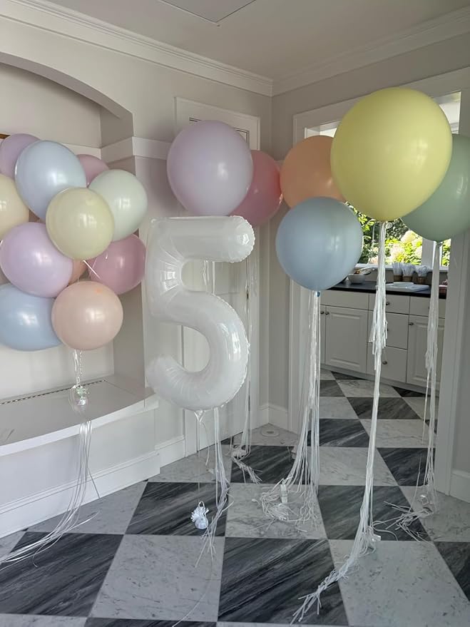 Number Balloons 2 Balloon 40 inch White - Image 4