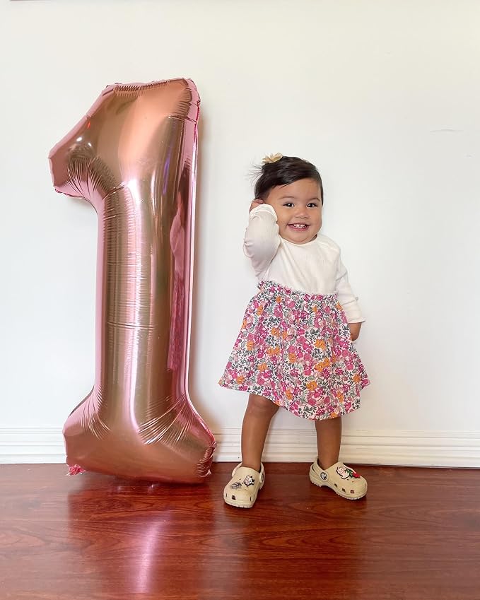 Rose Gold 0 Balloon - Image 8