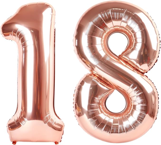 Rose Gold 18 Balloon by IWERP