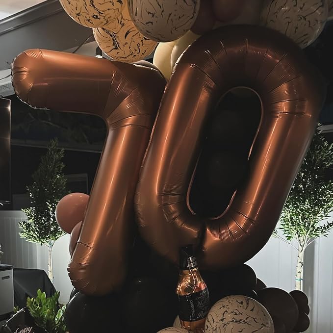 Brown 17 Balloon - Image 3