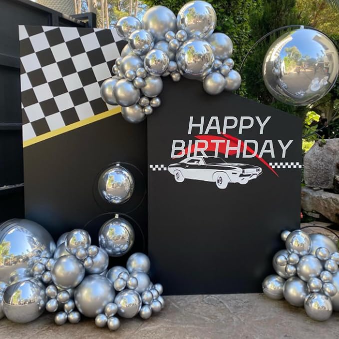 Metallic Silver Balloons 12 inch, Baby Shower, Birthday Party Decorations - Image 7