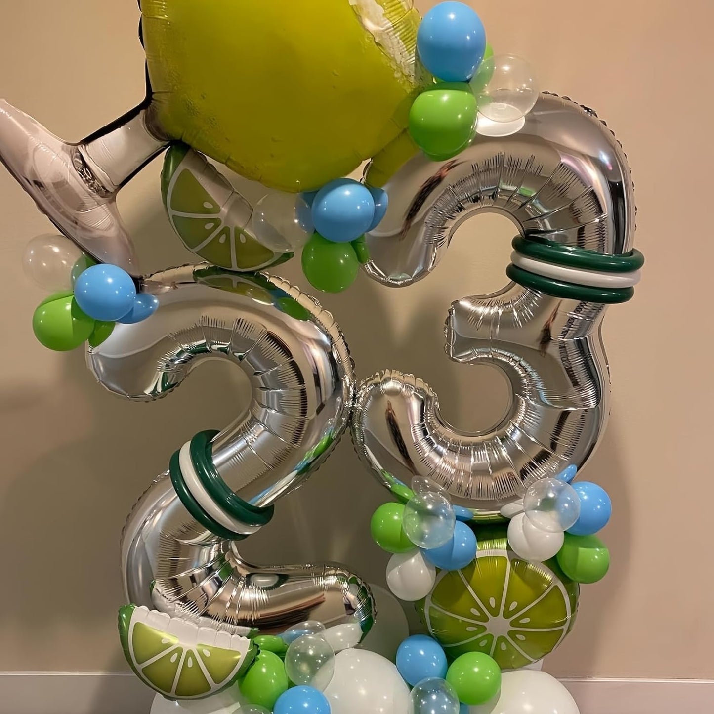 Silver 8 Balloon,40 Inch Number 8 Balloon,8 Birthday Balloon Decorations,Helium Silver 8 Balloon Number for Birthday Party Decorations