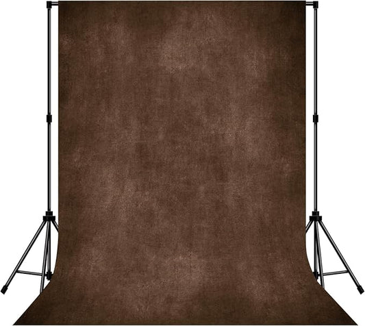 Brown Photo Backdrop Studio Abstract Texture Photography Background 8x10ft | by MIZSYE